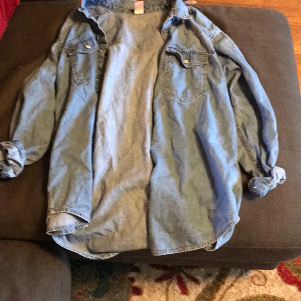 H&M denim top